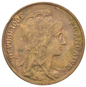 obverse: FRANCIA. 10 Centimes 1911. CU. SPL+
