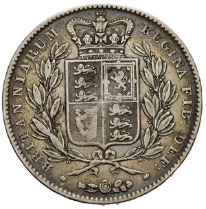 reverse: GRAN BRETAGNA. Victoria (1837-1901). Corona 1845. Ag (27,98 g). BB