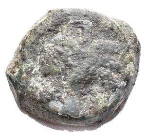 reverse: Mondo Greco - Africa.Zeugitania, Carthage.AE, circa 400-350 BC.Obv. Head of horse right.Rev. Palm tree.SNG Cop. 102.AE.g 8,83.mm 18,4 x 20,2aVF.
