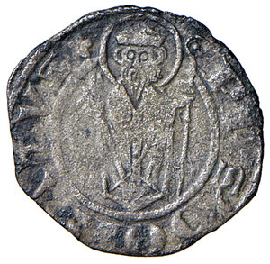 reverse: Arezzo. Guido Tarlati di Pietramala vescovo (1313-1326). Grosso da 6 denari o grossetto MI gr. 1,03. CNI 16. MIR 14.  Molto raro. MB/q.BB 