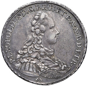 obverse: Firenze. Pietro Leopoldo I di Lorena (1765-1790). Francescone 1772 AG gr. 27,27. Galeotti XIII, 7/8. MIR 379/2. Buon BB 