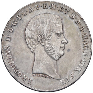 obverse: Firenze. Leopoldo II di Lorena (1824-1859). Francescone 1856 AG. Pagani 117. MIR 449/3. Migliore di BB 