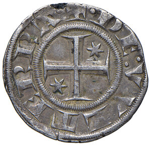 obverse: Berignone. Ranieri III Belforti vescovo di Volterra (1301-1321). Grosso da 20 denari 1315-1317 AG gr. 1,53. CNI 1/2. MIR 25.  Rarissimo. Screpolatura di metallo al margine, altrimenti buon BB 