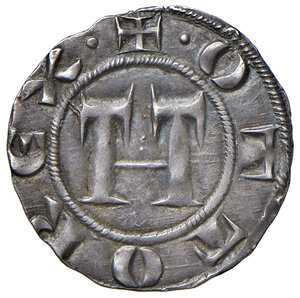 obverse: Lucca. Repubblica (sec. XIII-1799). Emissioni a nome di Ottone IV (1209-1315). Grosso da 12 denari (1214-1250) AG gr. 1,69. Bellesia 1/G. MIR 114. SPL 