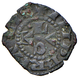 reverse: Lucca. Castruccio degli Antelminelli detto Castracane signore (1316-1328). Denaro piccolo o castruccino MI gr. 0,61. Bellesia 1. MIR 130. Raro a reperirsi in questo stato di conservazione, q.SPL 