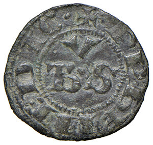 obverse: Macerata. Benedetto XII (1334-1342). Picciolo MI gr. 0,56. Muntoni 2. Berman 179. MIR 194. Molto raro. Più di BB 