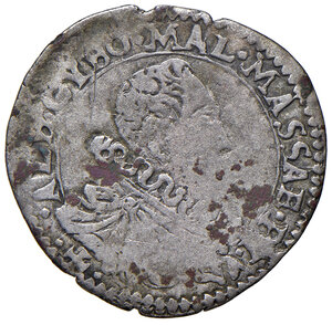 obverse: Massa di Lunigiana. Alberico I Cybo Malaspina (1559-1623). II periodo: principe, 1568-1623. Cervia 1618 MI gr. 2,35. MIR 314/3. Rara. MB/q.BB 