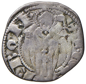 reverse: Massa di Maremma. Repubblica (1317-1319). Grosso agontano da 20 denari AG gr. 1,31. CNI 1. MIR 332. Della più grande rarità. q.BB/MB
