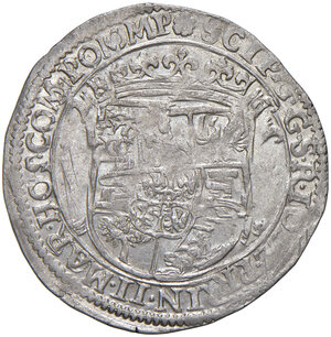 obverse: Bozzolo. Scipione Gonzaga (1613-1670). Fiorino AG gr. 4,58. Bignotti 22. MIR 63. Ex asta Varesi 75/2019, 192. Molto raro. q.SPL