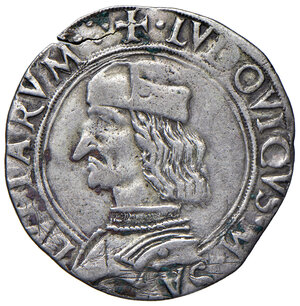 obverse: Carmagnola. Ludovico II di Saluzzo (1475-1504). Cavallotto AG gr. 3,50. Ravegnani Morosini 9. MIR 126. Raro. q.BB 