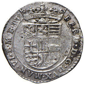 obverse: Casale. Ferdinando Gonzaga (1612-1626). Da 7 soldi MI gr. 1,99. MIR 333. q.SPL