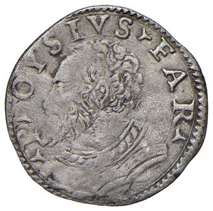 obverse: Castro. Pier Luigi Farnese (1545-1547). Mezzo grosso AG gr. 0,55. CNI 35. Ravegnani Morosini 1. Molto raro. BB 
