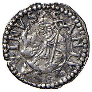 reverse: Castro. Pier Luigi Farnese (1545-1547). Baiocco AG gr. 0,39. CNI 47. Buon BB 