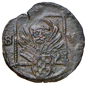 obverse: Cattaro. Monetazione con sigle (sec. XVI). Follaro (sigle Z-S; Zaccaria Salomon conte e provveditore, 1567-1569) AE gr. 1,06. Paolucci II 774. q.SPL 