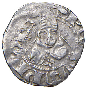 reverse: (L ) Aquila. Ladislao di Durazzo (1388-1414). Bolognino AG gr. 0,82. D Andrea-Andreani 23 var. MIR 53 var. BB