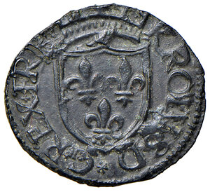 obverse: (L ) Aquila. Carlo VIII re di Francia (1495). Cavallo AE gr. 1,83. D Andrea-Andreani 136. MIR 109. q.SPL