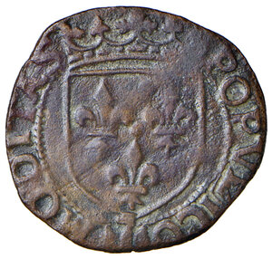 reverse: (L ) Aquila. Luigi XII re di Francia (1501-1503). Sestino AE gr. 1,88. D Andrea-Andreani 143. MIR 115. Raro. BB