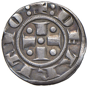 obverse: Arezzo. Repubblica (secc. XIII-XIV). Grosso da 12 denari (dopo il 1250) AG gr. 1,28. MIR 8. BB