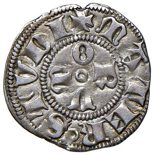 reverse: Bologna. Repubblica (1376-1401). Bolognino (con gigli) AG gr. 1,15. MIR 11. BB