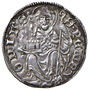reverse: Bologna. Monetazione autonoma (1464-1506). Grossetto AG gr. 1,60. MIR 30. BB/Buon BB