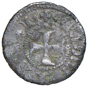 reverse: Campobasso. Nicola II di Montfort (1460-1461). Denaro tornese MI gr. 0,92. D Andrea-Andreani 3. MIR 369. Non comune. q.BB