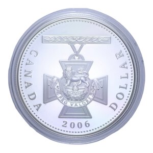 reverse: CANADA DOLLARO 2006 AG. 25,1 GR. IN COFANETTO PROOF