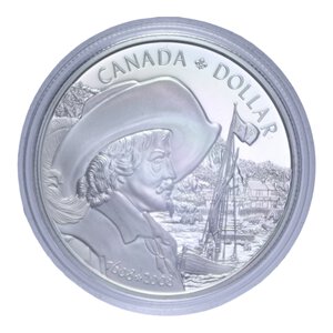 reverse: CANADA DOLLARO 2008 AG. 25,1 GR. IN COFANETTO PROOF