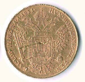 reverse: MILANO - Francesco I - Sovrano 1831 - Tracce di montatura.