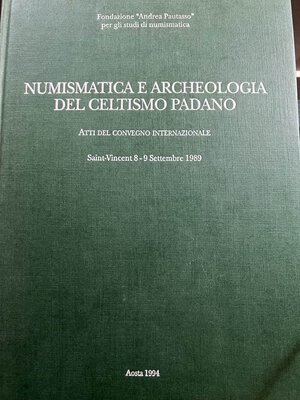 obverse: FONDAZIONE A. PAUTASSO - Numismatica e archeologia del Celtismo Padano