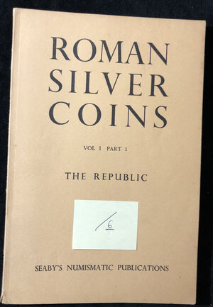 obverse: SEABY H.A. - Roman SIlver Coins - The Republic