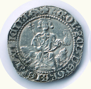 obverse: NAPOLI - Carlo II d Angiò - Gigliato