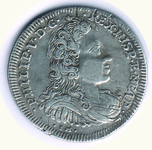 obverse: NAPOLI - Filippo V (1700-1707) - Tari 1701 - Magliocca 74.