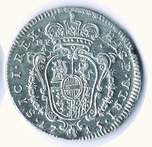 reverse: NAPOLI - Carlo VI d’Asburgo (1711-1734) - Tari1715 - Magliocca 90.