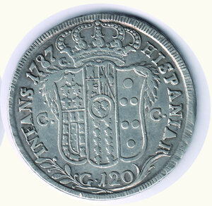 reverse: NAPOLI - Ferdinando IV - 120 Grana