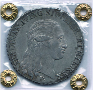obverse: NAPOLI - Ferdinando IV - 120 Grana