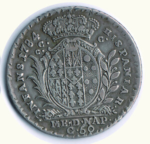 reverse: NAPOLI - Ferdinando IV - 50 Gr. 1784.