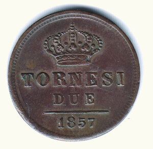reverse: NAPOLI - Ferdinando II - 2 Tornesi