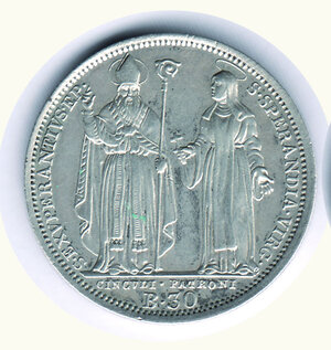 obverse: ROMA - Pio VIII (1829-1830) - Testoni da 30 Baiocchi 1830