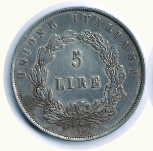 obverse: VENEZIA - Governo provvisorio 1848 - 5 Lire (22 marzo).