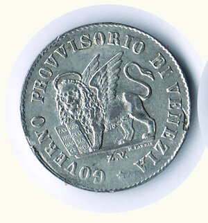 obverse: VENEZIA - Governo provvisorio 1848 - 15 Cent. - Dif. di conio.