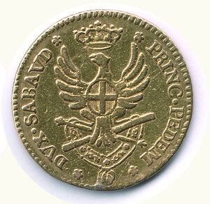 reverse: SAVOIA - Vittorio Amedeo III - Doppia 1789.