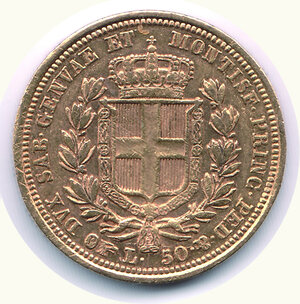 reverse: SAVOIA - Carlo Alberto (1831-1849) - 50 Lire To 1833