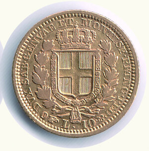 reverse: SAVOIA - Carlo Alberto - 10 Lire 1833 Ge.