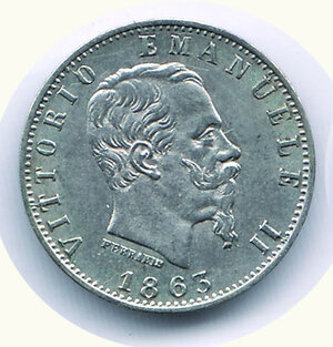 obverse: VITTORIO EMANUELE II - 20 Cent. 1863 Mi.