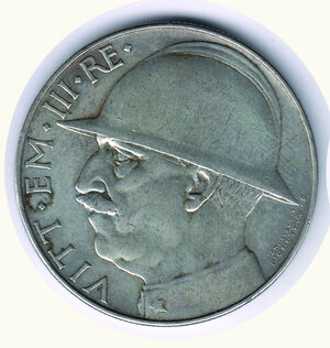 obverse: VITTORIO EMANUELE III - 20 lire 1928