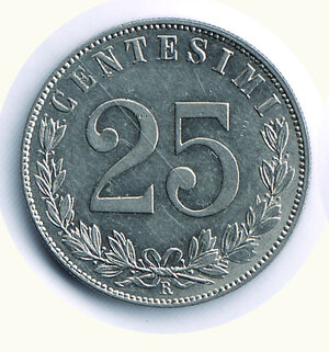 obverse: VITTORIO EMANUELE III - 25 Cent. 1903.