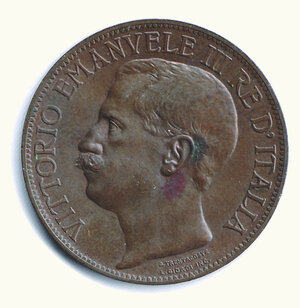obverse: VITTORIO EMANUELE III - 10 Centesimi 1911