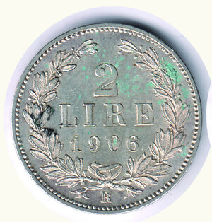 obverse: SAN MARINO -  Antica monetazione - 2 Lire 1906.