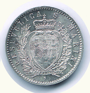 reverse: SAN MARINO - 50 Cent.1898.