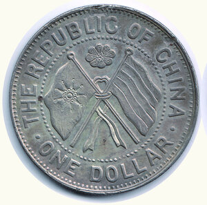 obverse: CINA - Repubblica - HUNAN - Dollar (1922)